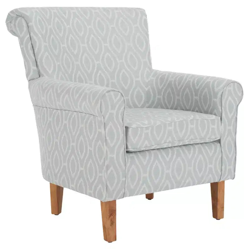2026 Sillón decorativo tapizado de 1 plaza, beige/verde/azul/rojo