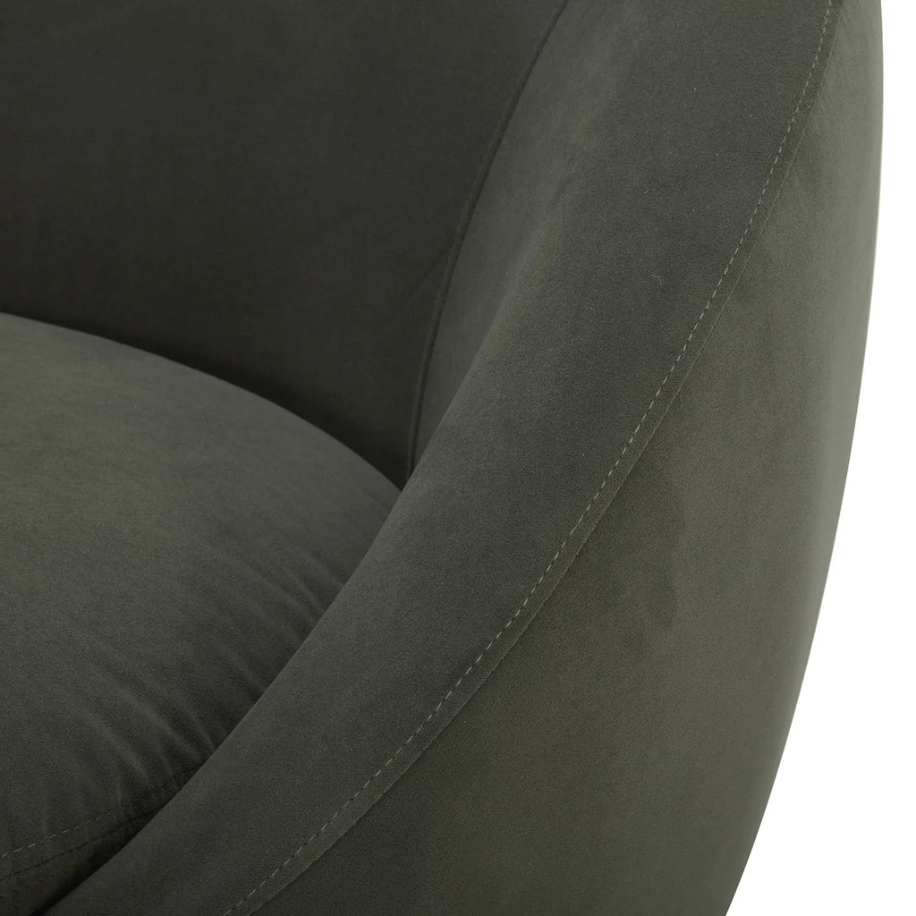 2026 NewBetter Homes & Gardens Mira Swivel Accent Chair, Cream Shearling