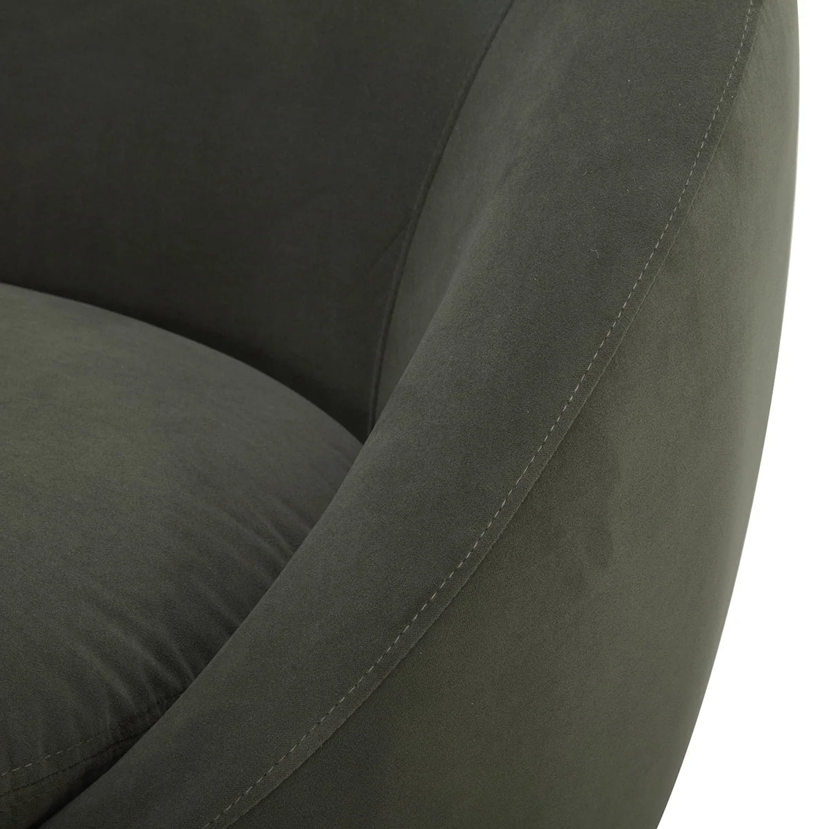 2026 NewBetter Homes & Gardens Mira Swivel Accent Chair, Cream Shearling
