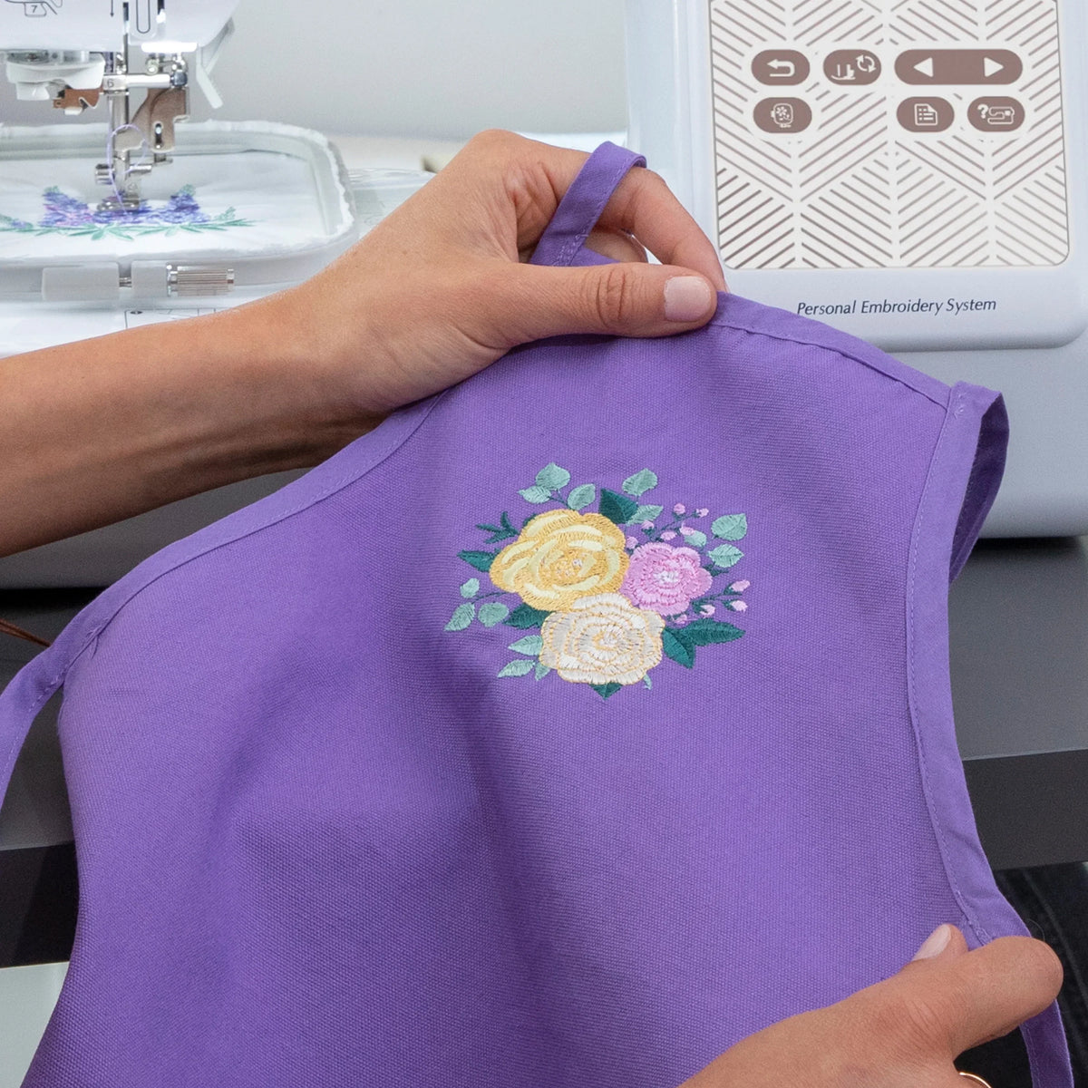 2026 NewBrother PE570 Embroidery Machine with 135 Built-in Designs, Wireless Connectivity, and Artspira App Integration