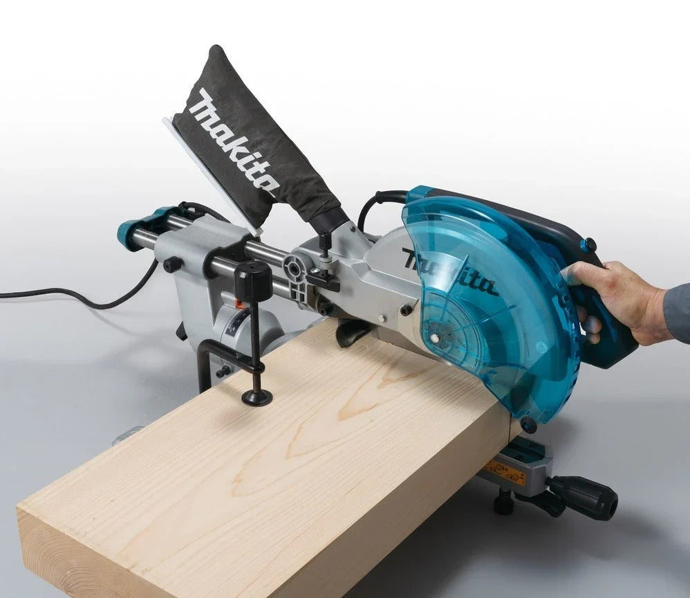 2026 MAKITA LS1110F Sierra ingletadora deslizante 1450 W, disco de 260 mm, LED y arranque suave