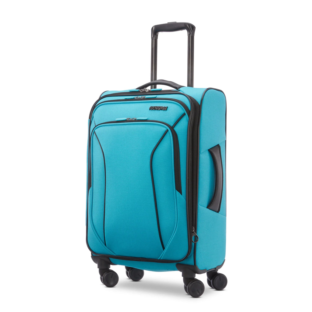 2026 NewAmerican Tourister X-Lite 3-Piece Luggage Set with Spinner Wheels - Light Grey