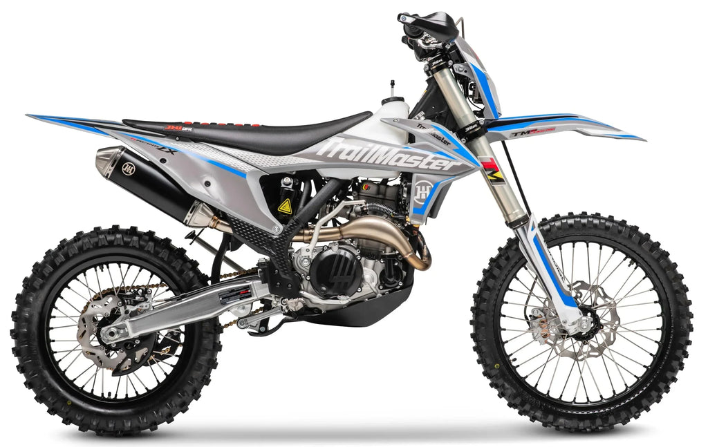 2026 NewTrailmaster JHL Pro-Series High-Performance LX300 PRO Racing Ready Mid-Size Electric Start Dirt Bike (Red)