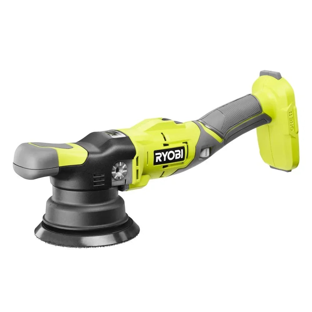 2026 NewRYOBI 18V ONE+ 5" Variable Speed Dual Action Polisher Kit - PBF100K