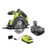 2026 NewRyobi 4A 18V 5.5 in Cordless Circular Power Saw, 4700 RPM