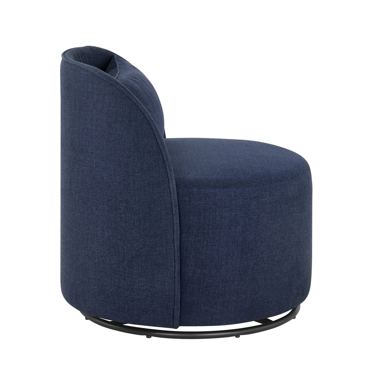 2026 NewBetter Homes & Gardens Juliet Modern Arch Swivel Accent Chair, Cream Boucle
