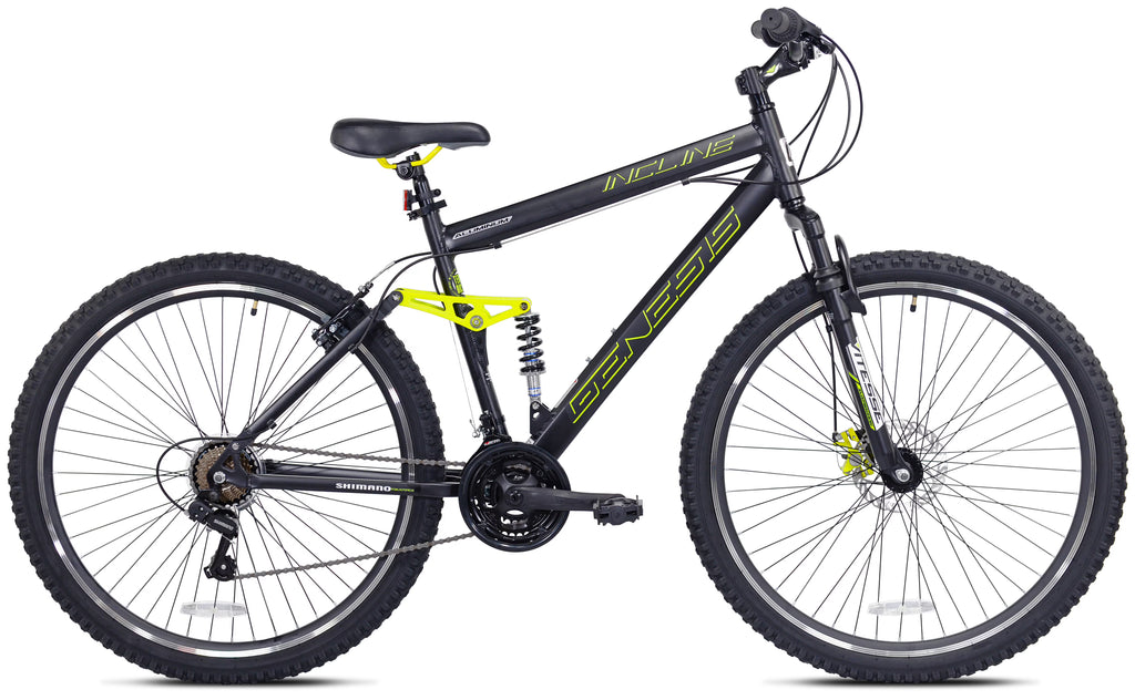 2026 New29" Incline Men's Mountain Bike, Black/Yellow