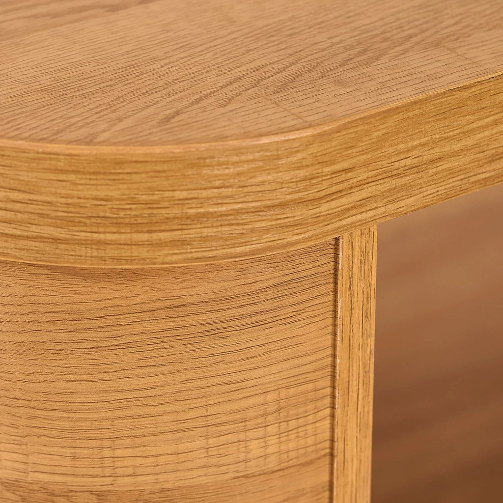 2026 NewBetter Homes & Gardens Juliet Coffee Table, Light Honey Finish