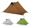 2026 New3F UL Gear Lanshan Ultralight Tent Waterproof Professional Hiking Tent 2Person Tents for Camping 4 Season Backpacking Tent (Khaki-2 People, 4 Season)