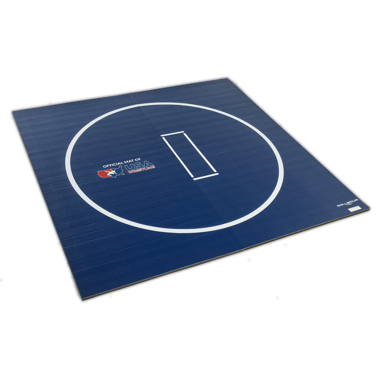 2026 NewDollamur 10'x10' Wrestling Mat, Black, Gymnastics, with Circles