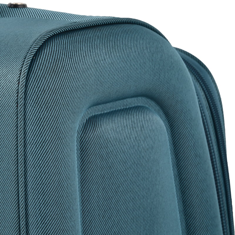 2026 NewSoftside Luggage Expandable 3 Piece Set Suitcase Upright Spinner Softshell Lightweight Luggage Travel Set