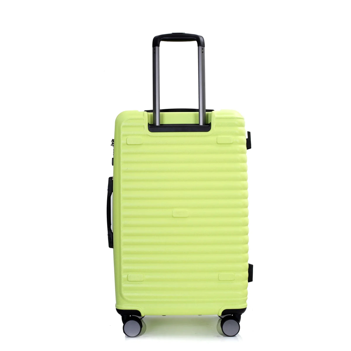 2026 NewPAPROOS 3-Piece Luggage Set (20''/24''/28''), Hardshell Lightweight Suitcase with USB Port and Side Hooks, Travel Luggage with TSA-Lock, Hardside Rolling Luggage for School, Travel, Pink