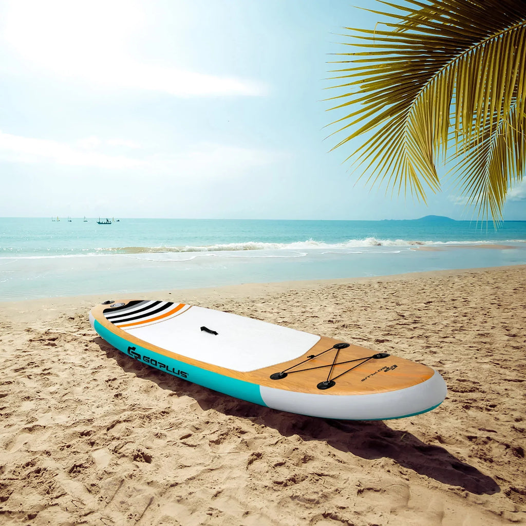 2026 NewGoplus 11' Inflatable Stand Up Paddle Surfboard W/Bag Aluminum Paddle Pump