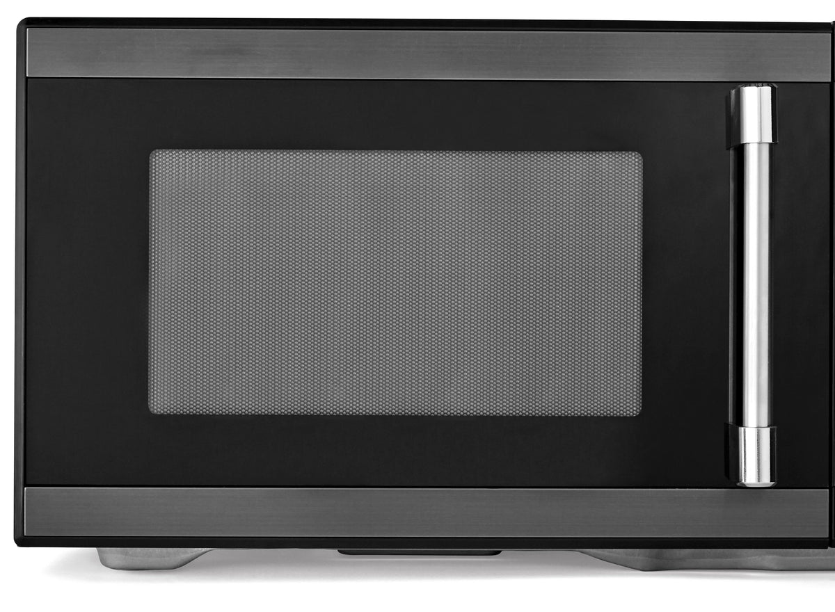 2026 NewHamilton Beach 1.1 cu ft Countertop Microwave Oven, Black and Stainless Steel