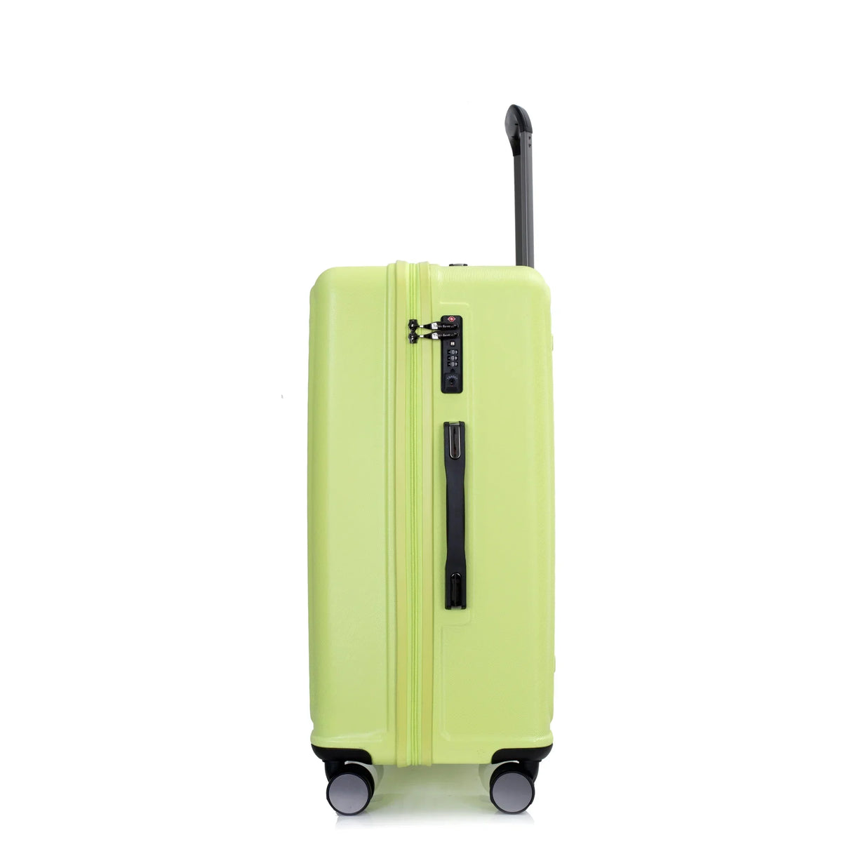 2026 NewPAPROOS 3-Piece Luggage Set (20''/24''/28''), Hardshell Lightweight Suitcase with USB Port and Side Hooks, Travel Luggage with TSA-Lock, Hardside Rolling Luggage for School, Travel, Pink