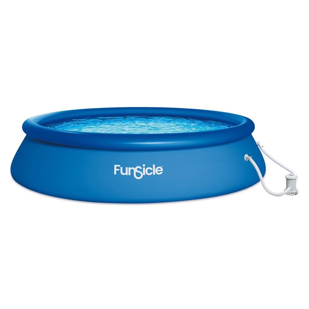 2026 NewFunsicle 8 ft QuickSet Above Ground Swimming Pool, Round, Age 6 & up