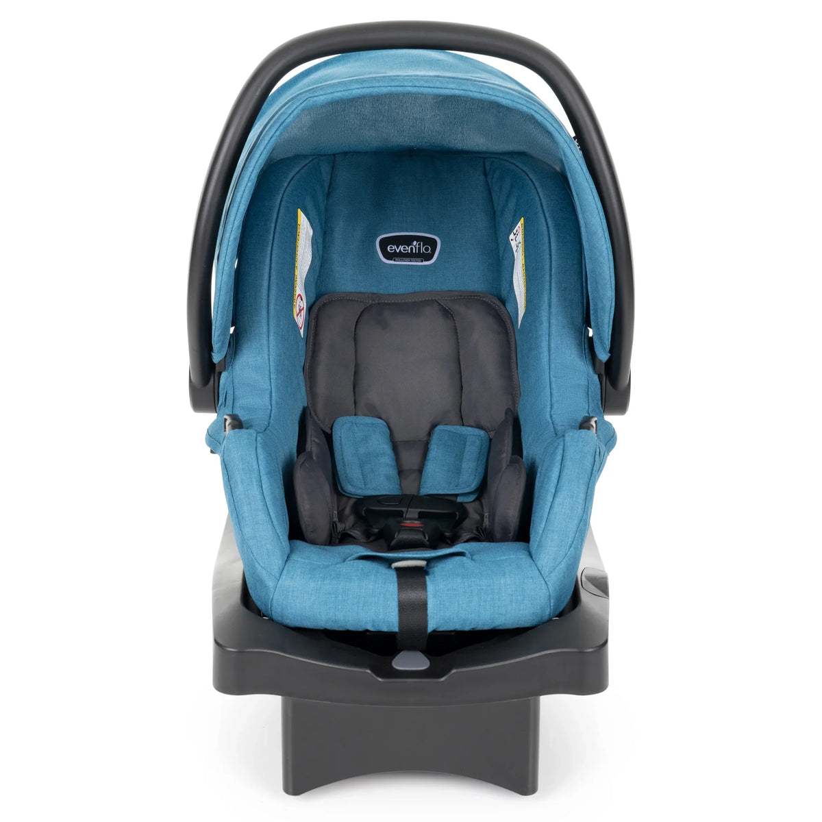 2026 NewEvenflo Omni Plus Modular Travel System with LiteMax Sport Infant Car Seat, Mylar Gray, Unisex