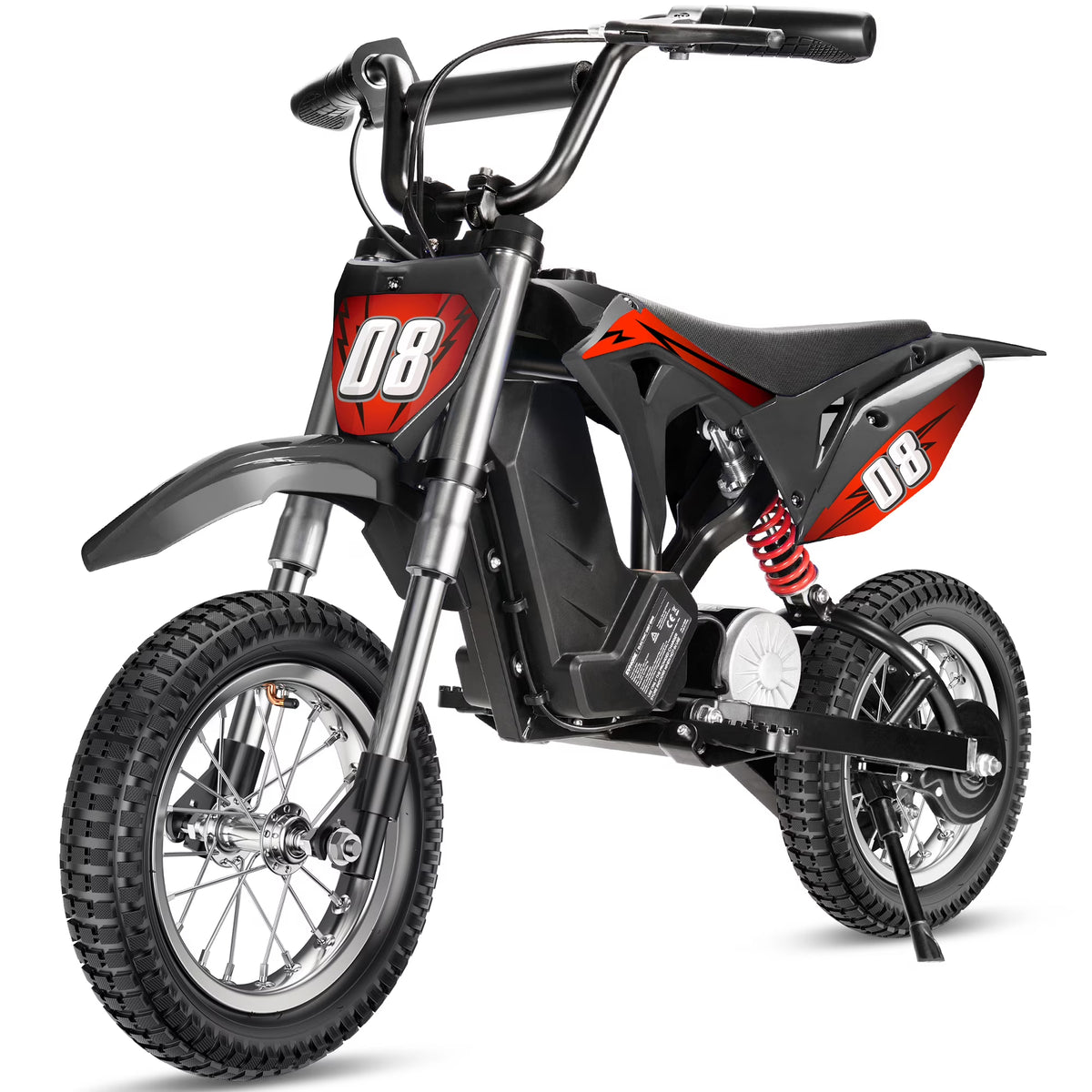 2026 New36V Kids Electric Dirt Bike,Fast Speed Electric Motorcycle Up to 16 MPH & 10 Miles Long-Range, 3-Speed Modes, Twist Grip Throttle, Dual Suspension & Brakes for Kids Ages 5-10 Ride on Toys