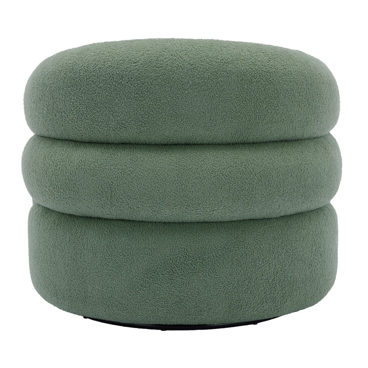 2026 New360" Swivel Accent Chair for Living Room, Boucle Barrel Armchair Single Sofa Chair Reading Chair, Sage Green
