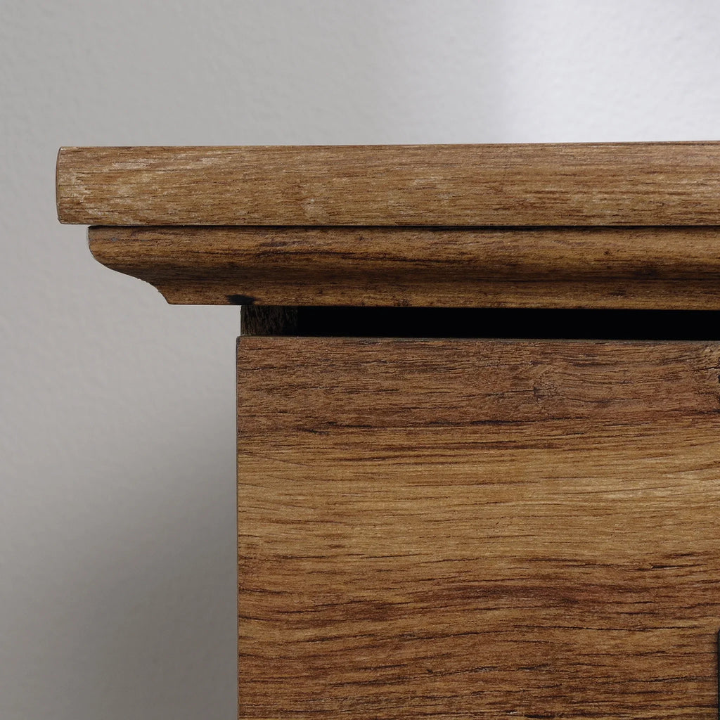 2026 NewSauder Palladia 6-Drawer Bedroom Dresser, Vintage Oak Finish