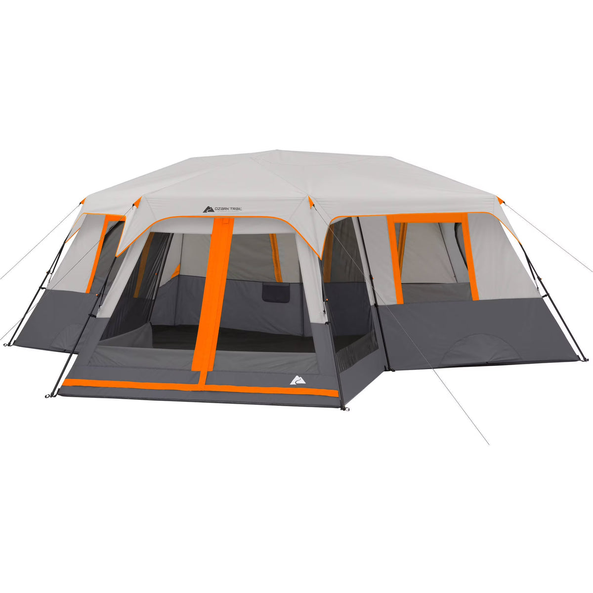 2026 NewOzark Trail 20' x 18' 12-Person 3-Room Instant Cabin Tent with Screen Room, 56.5 lbs
