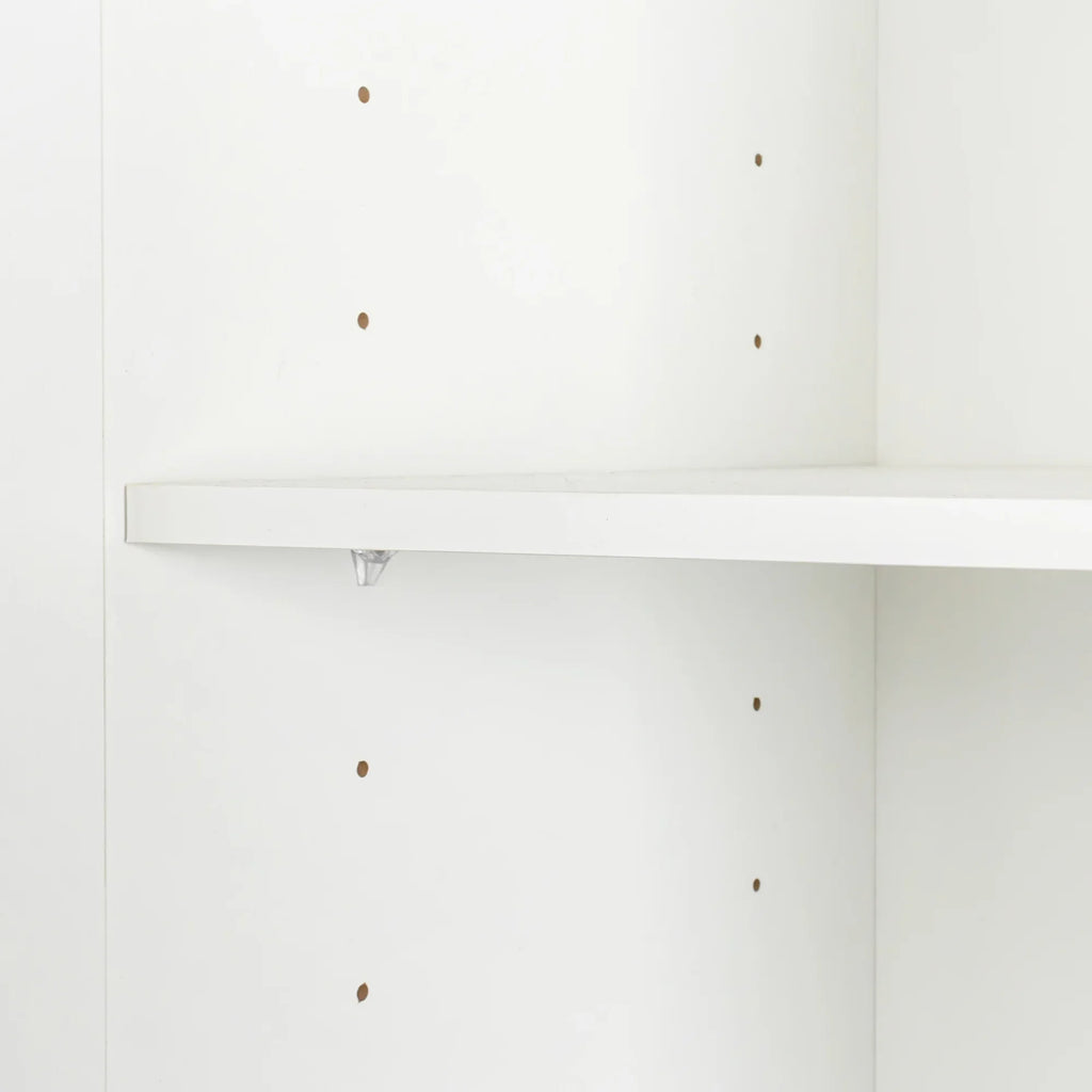 2026 NewSlim Tall Storage Cabinet,Pantry Cabinet with Doors Shelves Small Space for Kitchen Living Room Bathroom