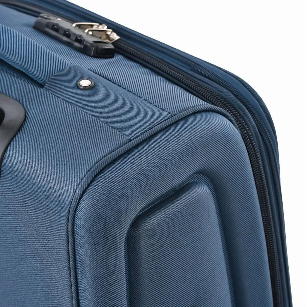 2026 NewSoftside Luggage Expandable 3 Piece Set Suitcase Upright Spinner Softshell Lightweight Luggage Travel Set