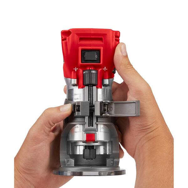 2026 NewM18 FUEL 18V Lithium-Ion Brushless Cordless Compact Router w/ Compact Router Plunge Base