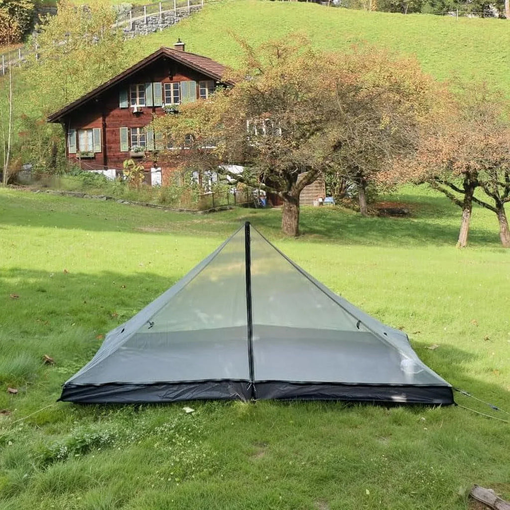 2026 New3F UL Gear Lanshan Ultralight Tent Waterproof Professional Hiking Tent 2Person Tents for Camping 4 Season Backpacking Tent (Khaki-2 People, 4 Season)