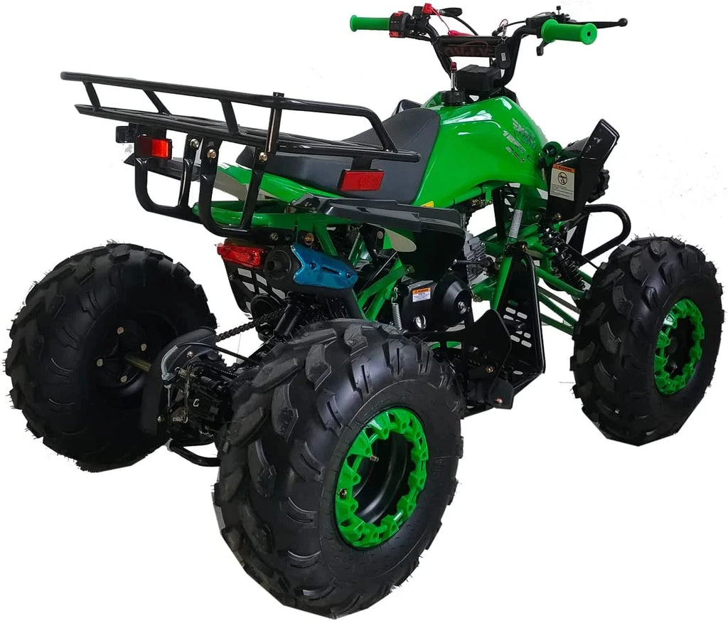 2026 NewX-Pro Brand New 125cc Gas ATV, Automatic Transmission w/Reverse Remote Control Big 19"/18" Tires
