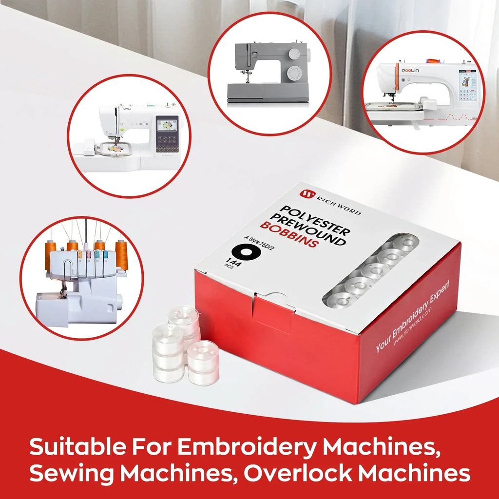 2026 NewPoolin EOC05 Embroidery Machine 4x9.25" Area, 7" Touch Screen with kit
