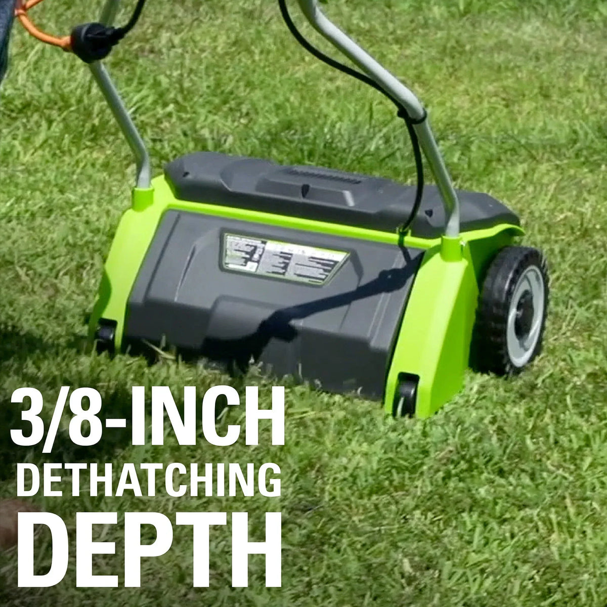 2026 NewGreenworks 14 in. 10 Amp Corded Electric Dethatcher, DT14B00