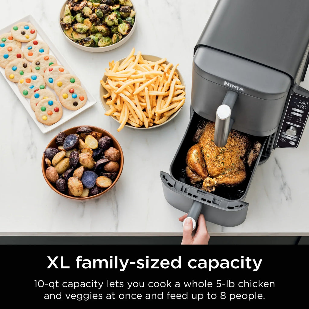 2026 NewNinja DoubleStack XL 10 QT 2-Basket Air Fryer