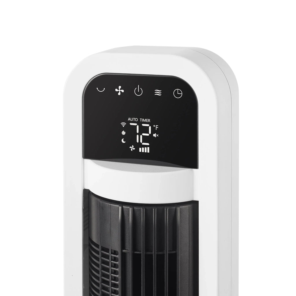 2026 NewOmniBreeze Tower Fan with Internal Oscillation and Wi-Fi