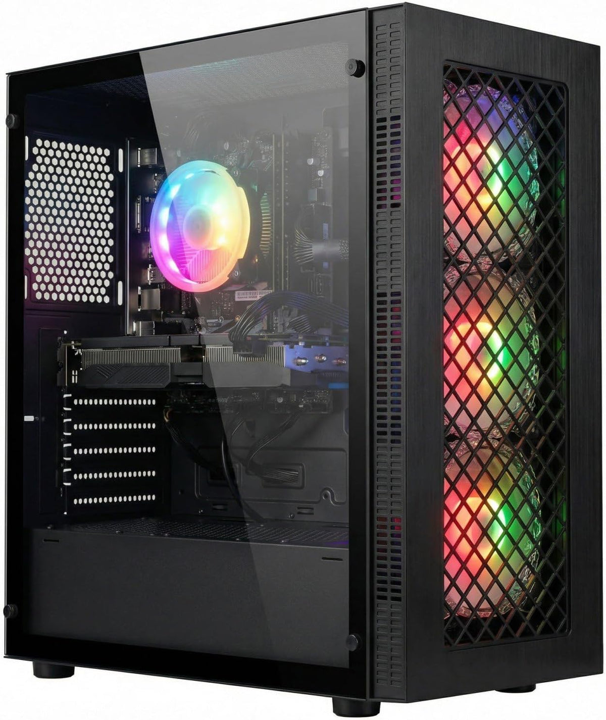 2026 STGsivir PC Gaming, Ryzen 5 3400G, RTX 2060 Super 8G,16G DDR4,1T SSD