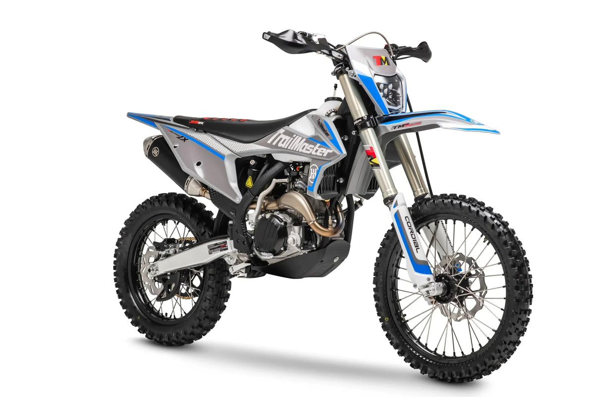 2026 NewTrailmaster JHL Pro-Series High-Performance LX300 PRO Racing Ready Mid-Size Electric Start Dirt Bike (Red)