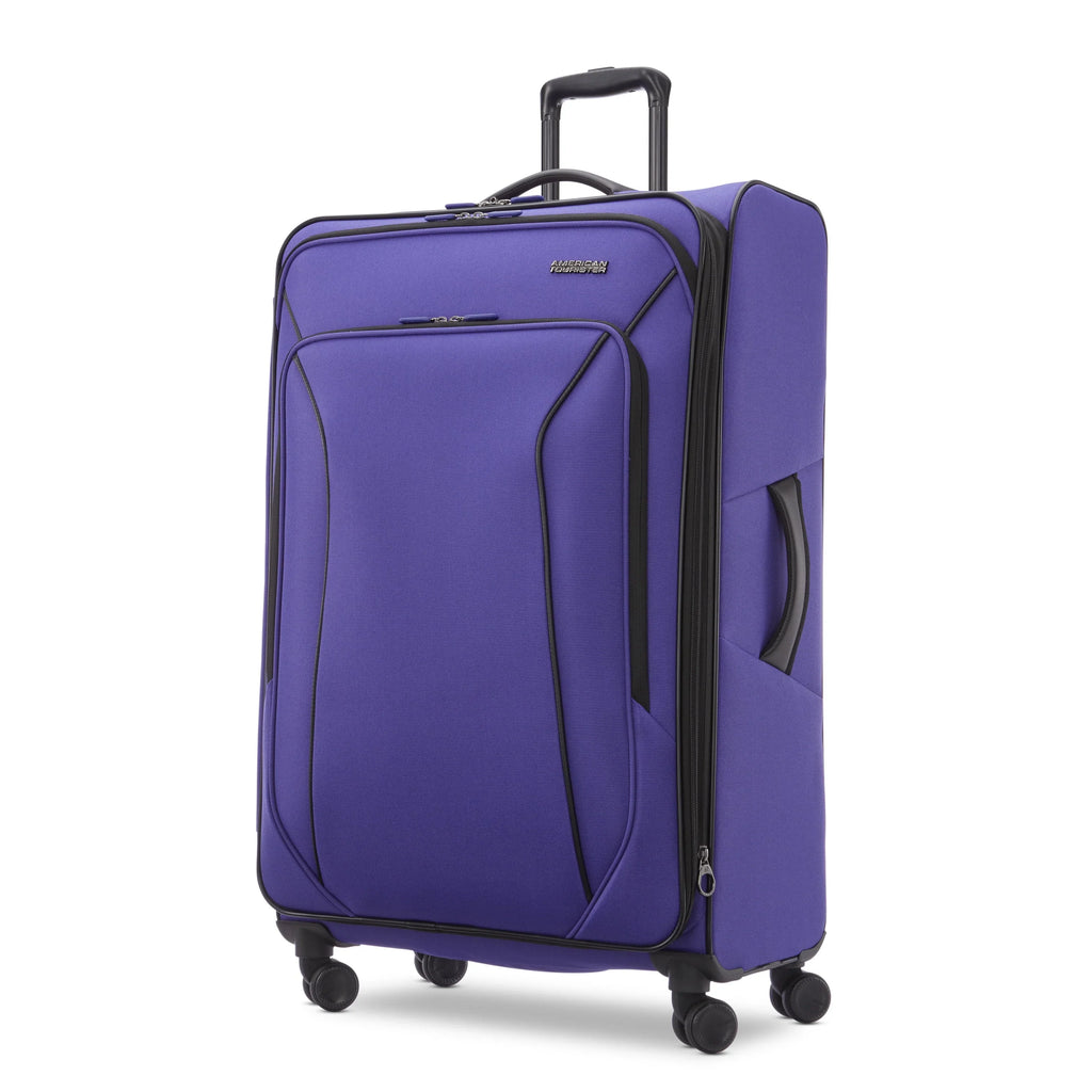 2026 NewAmerican Tourister X-Lite 3-Piece Luggage Set with Spinner Wheels - Light Grey