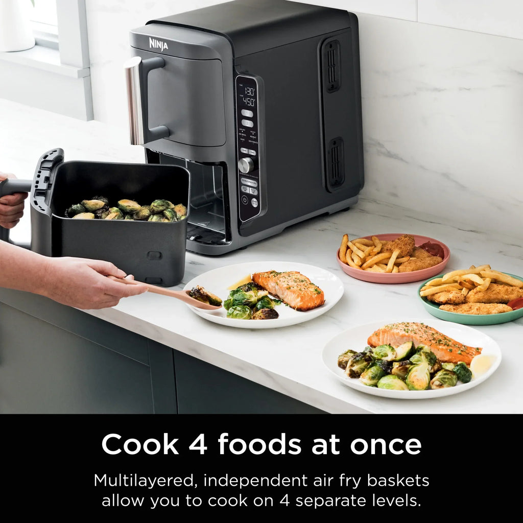 2026 NewNinja DoubleStack XL 10 QT 2-Basket Air Fryer