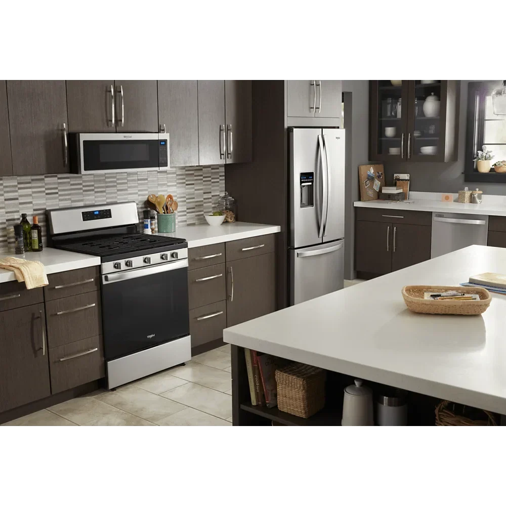 2026 NewWhirlpool Wrf560seh 30" Wide 19.7 Cu. Ft. French Door Refrigerator - Stainless Steel