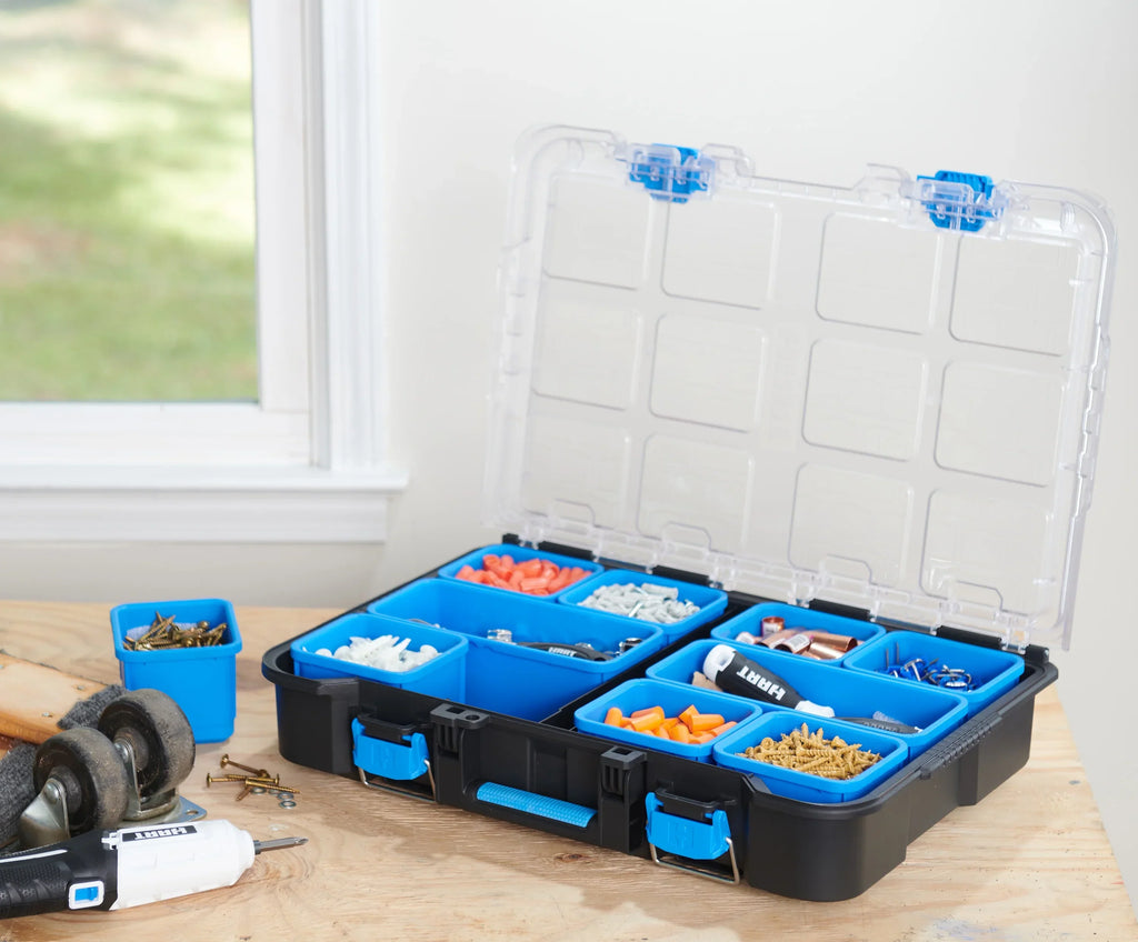 2026 NewHART Stack System, Mobile Tool Storage and Organization, Black & Blue