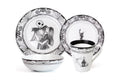 2026 NewThe Nightmare Before Christmas 16-Piece Ceramic Dinnerware Set