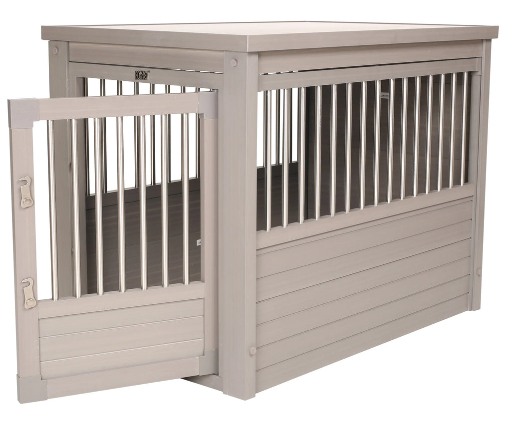 2026 NewECOFLEX® Dog Crate End Table - Grey Large