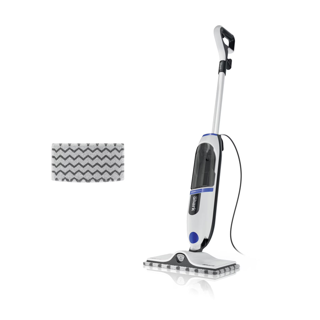 2026 NewShark SteamSpot Steam Mop with Steam Blaster for Sealed Hard Floors, XL Removable Tank, Washable Dirt Grip Pad, 2 Modes,S2000