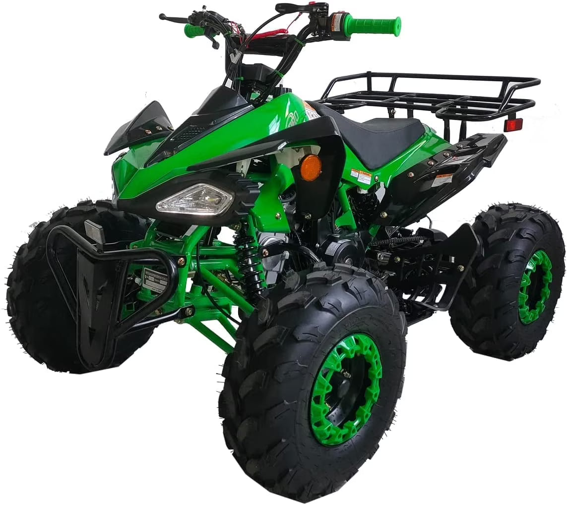 2026 NewX-Pro Brand New 125cc Gas ATV, Automatic Transmission w/Reverse Remote Control Big 19"/18" Tires