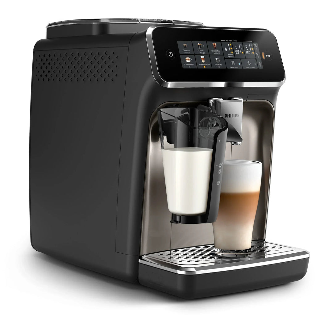2026 NewPhilips 3300 Fully Automatic Espresso Machine with LatteGo Milk Frother, Black and Chrome
