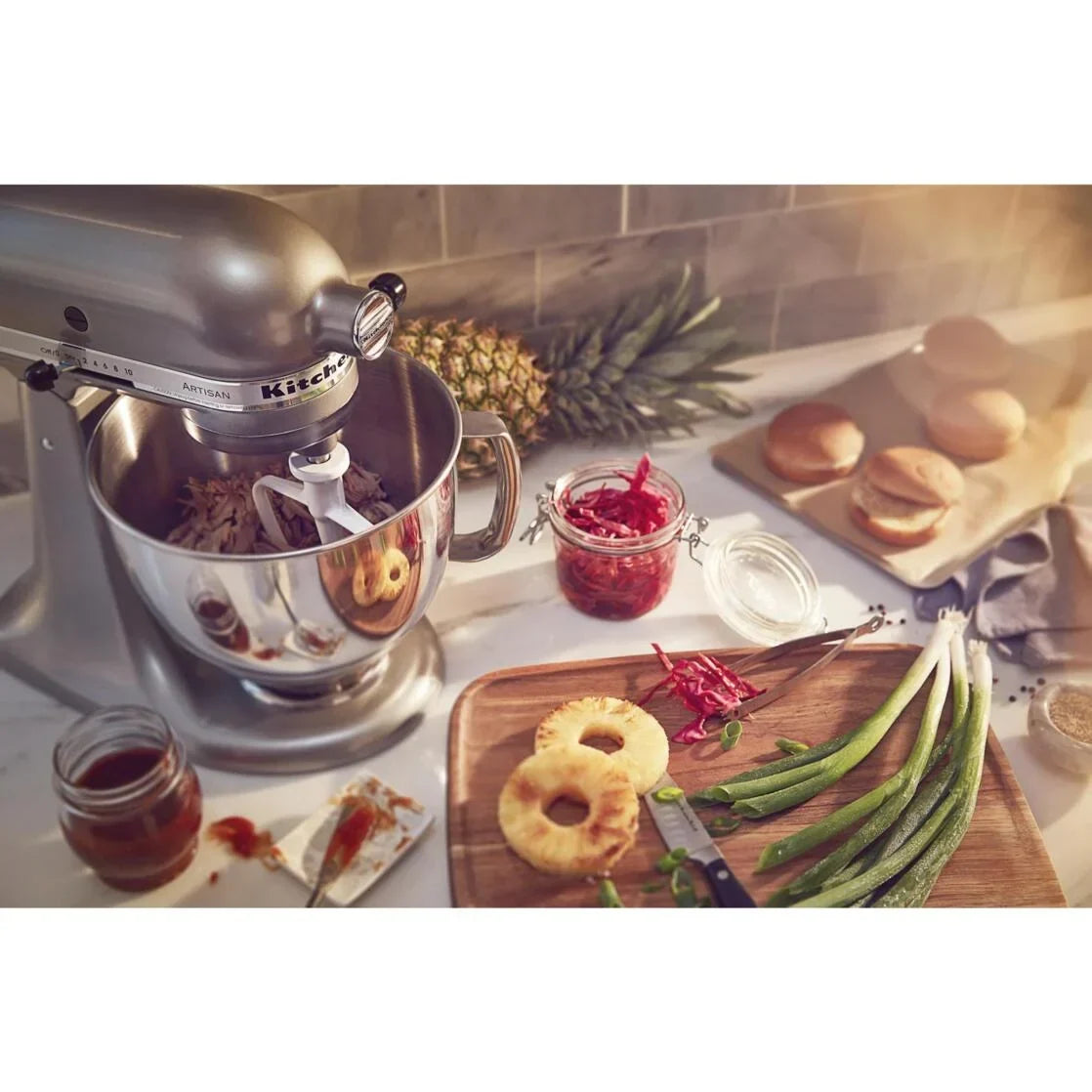 2026 NewKitchenAid Artisan Series 5-Quart Tilt-Head Stand Mixer, Wildflower, KSM156CXWF