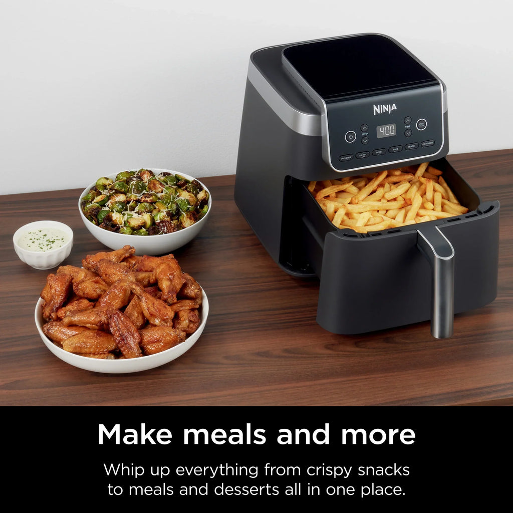 2026 NewNinja Air Fryer Pro XL 6-in-1 with 6.5 QT Capacity, Max Crisp, Air Fry, Air Roast, Bake, Reheat, Dehydrate