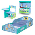 2026 NewBluey 3-Piece Toddler Bedroom Set by Delta Children, Blue