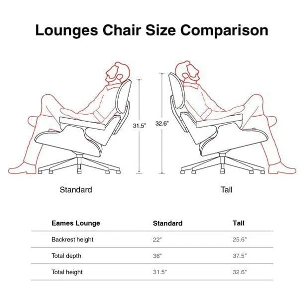 2026 NewLounge Chair, Mid Century Lounge Chair,Top Grain Leather Sofa for Living Room, Indoor Modern Lounge Chair and Ottoman Set, Chaise Lounge for Office, Study