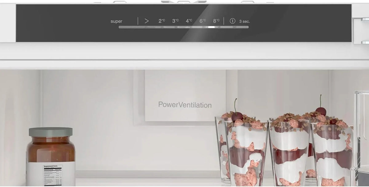 2026 BOSCH KIR81ADD0 Frigorífico integrable, clase D, 177,5 x 55,8 cm, blanco
